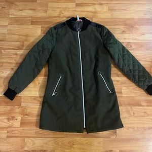 Pink Platinum Green Jacket